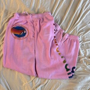AVIATOR NATION PINK SWEATPANTS